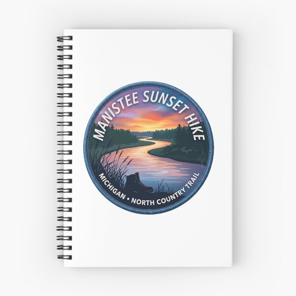 Item preview, Manistee Sunset Hike Michigan North Country Trail Hikers Outdoor Adventure designed and sold by Simsimah26Parks.