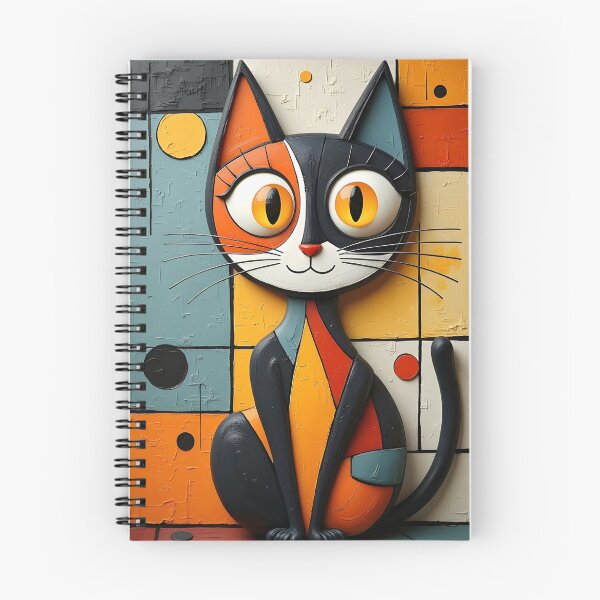 Item preview, Cubist Cat Chronicles designed and sold by Petalandfur.