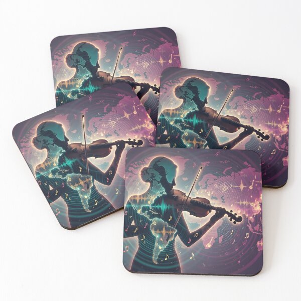 Item preview, World Music Day - Global Symphony: Violin Across the World designed and sold by DreamyWallVibes.