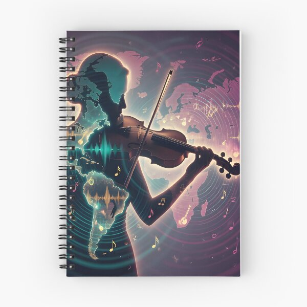 Item preview, World Music Day - Global Symphony: Violin Across the World designed and sold by DreamyWallVibes.