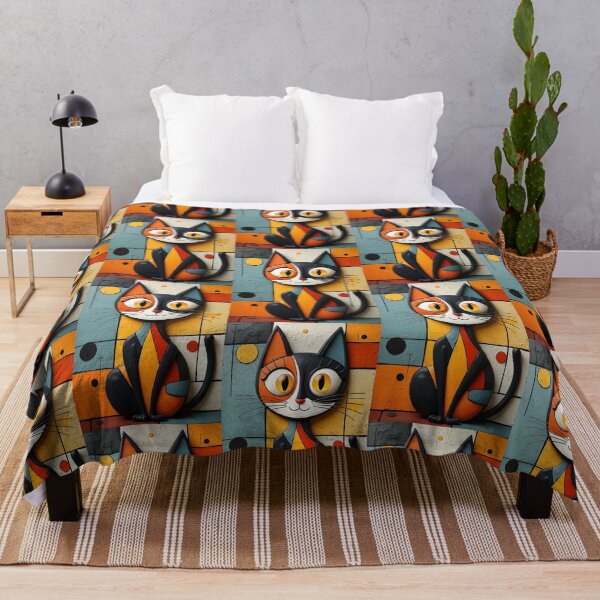 Item preview, Cubist Cat Chronicles designed and sold by Petalandfur.