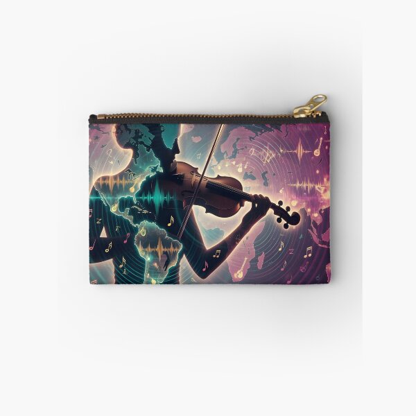 Item preview, World Music Day - Global Symphony: Violin Across the World designed and sold by DreamyWallVibes.