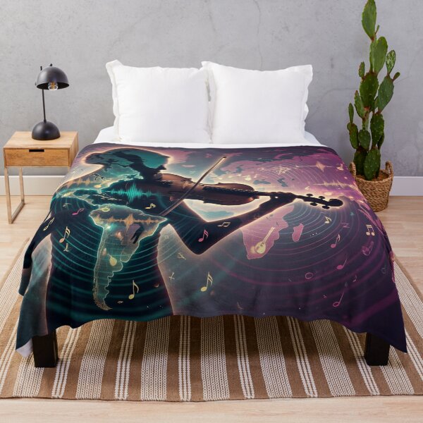 Item preview, World Music Day - Global Symphony: Violin Across the World designed and sold by DreamyWallVibes.
