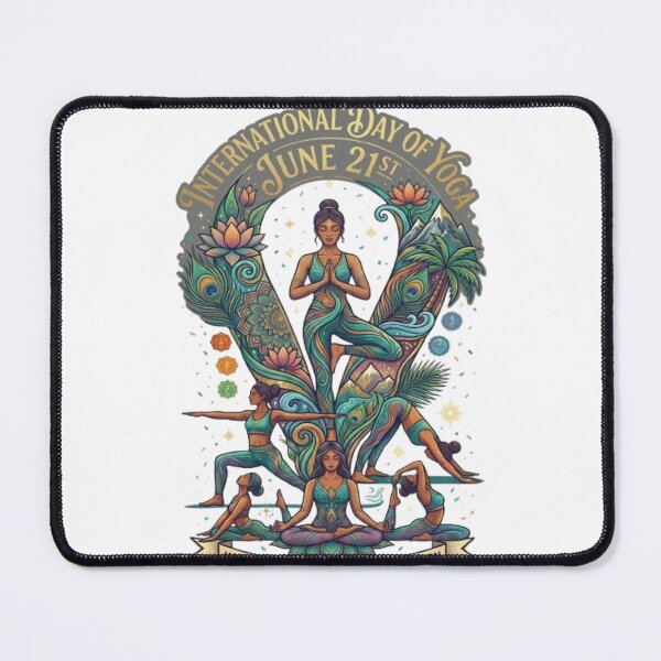 Item preview, International Yoga Day designed and sold by Wiley Doreen.