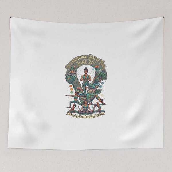 Item preview, International Yoga Day designed and sold by Wiley Doreen.
