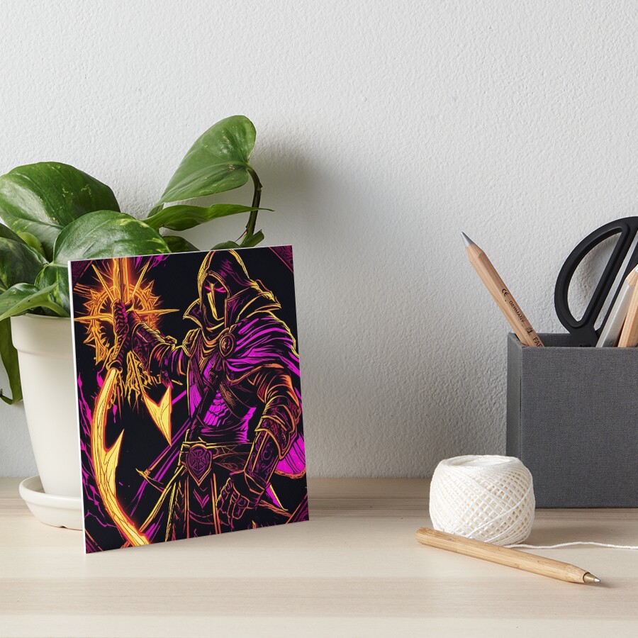 Item preview, Art Board Print designed and sold by LowKesDesigns.