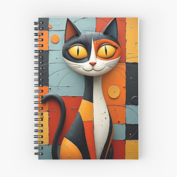 Item preview, Cubist Cat Dreams designed and sold by Petalandfur.