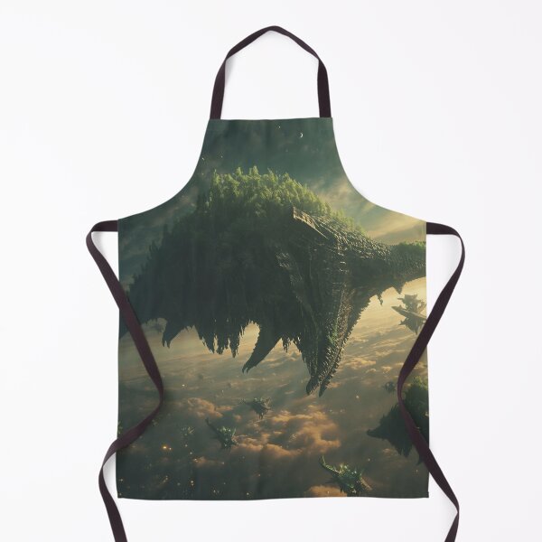 Item preview, Sky Leviathan Ark Migration Alien Fantasy Landscape Beyond Pandora designed and sold by Luminous Wilds.