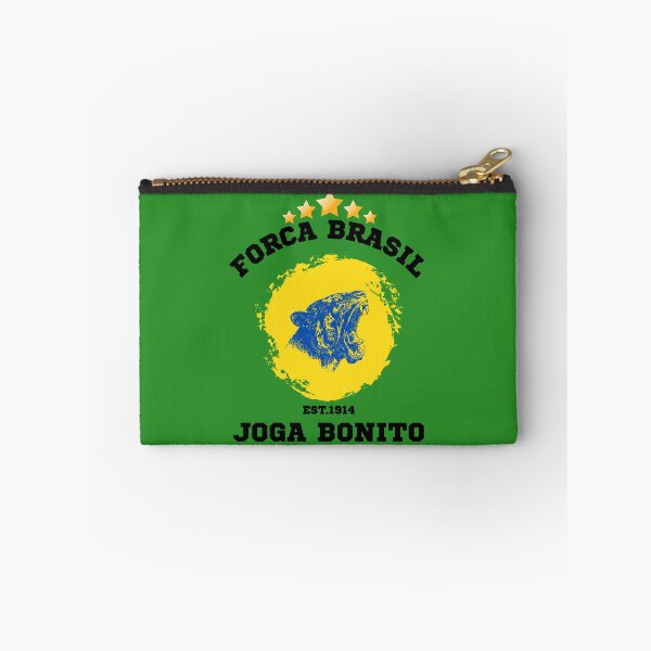 Item preview, Forca Brasil Jaguar Football Fan Graphic designed and sold by WildTrace.