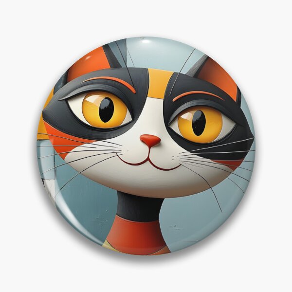 Item preview, Cubist Cat Artistry designed and sold by Petalandfur.