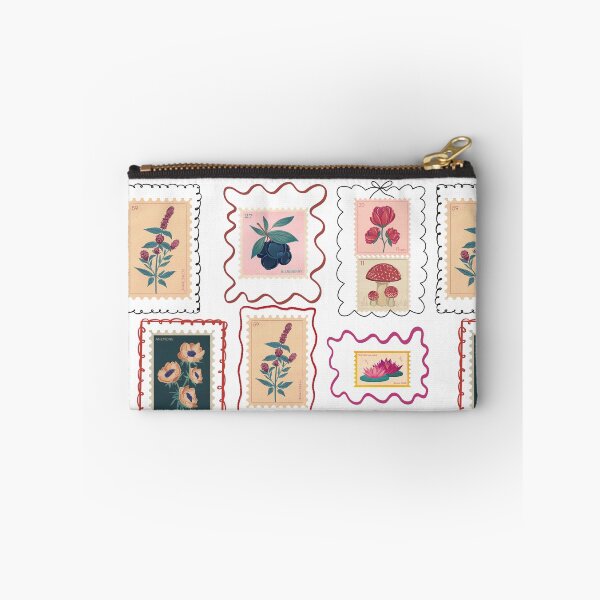 Item preview, Postal Stamp Doodle Frame – Vintage Postage Collage Illustration Design designed and sold by Creations by lyne.