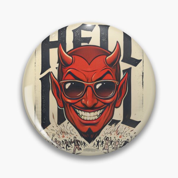 Item preview, Hell Side Vintage Pop Art Devil Graphic designed and sold by DuckOddity.
