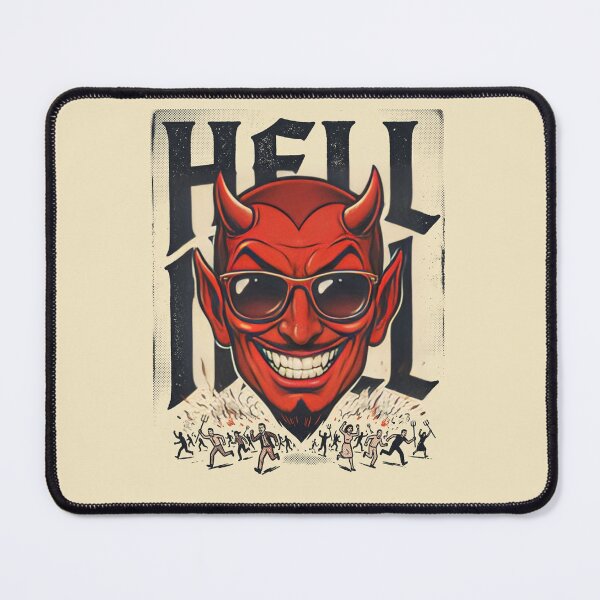 Item preview, Hell Side Vintage Pop Art Devil Graphic designed and sold by DuckOddity.
