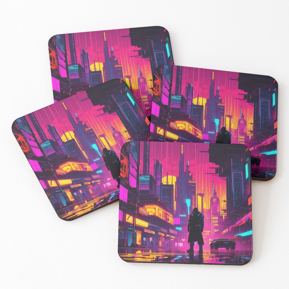 Item preview, Coasters (Set of 4) designed and sold by LowKesDesigns.