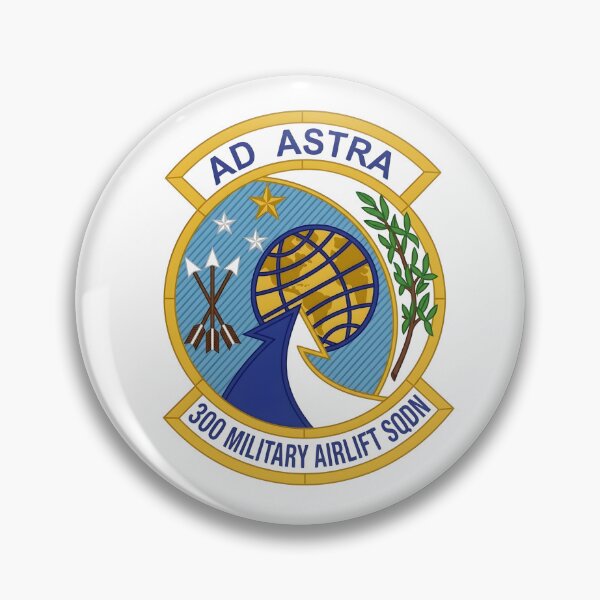 Item preview, 300th Military Airlift Squadron Military Insignia designed and sold by CharlieDesings.