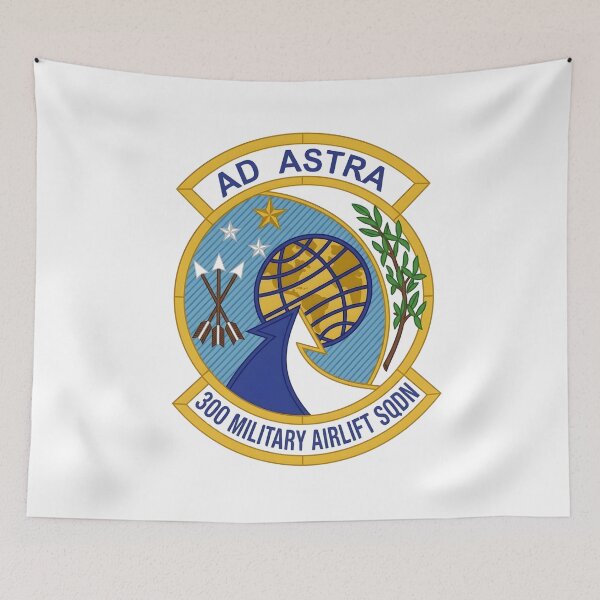 Item preview, 300th Military Airlift Squadron Military Insignia designed and sold by CharlieDesings.