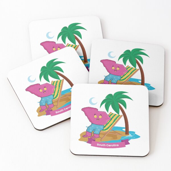 Item preview, South Carolina Beach Vacation Cute Cartoon Character designed and sold by Travel.Art.