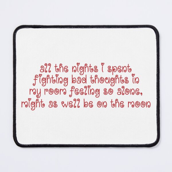 Item preview, The Cure Lyrics - You Seem Pretty Sad For A Girl So In Love designed and sold by Aesthetic Crew.
