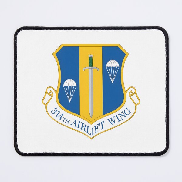 Item preview, 314th Airlift Wing Military Insignia designed and sold by CharlieDesings.