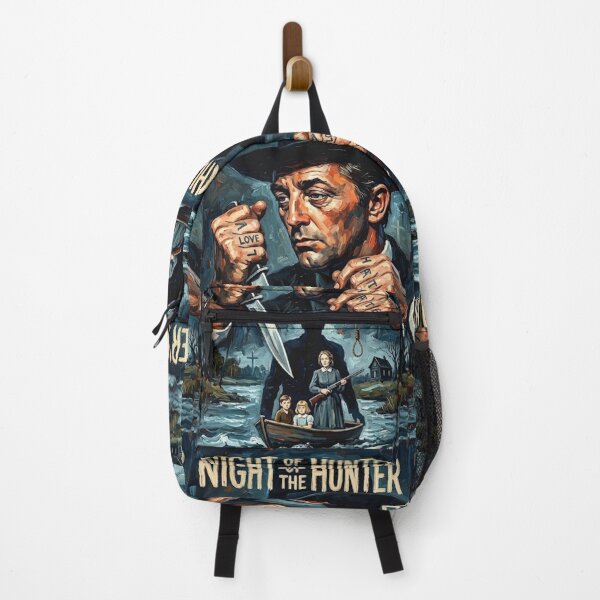 Item preview, Love and Hate. The River Journey. – Night of the Hunter Fine Art Print designed and sold by Art's Diner.