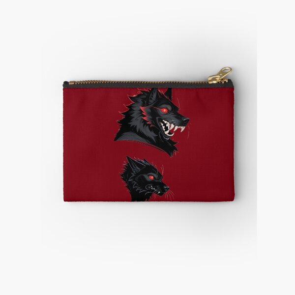 Item preview, Angry Black Werewolf Snarling Gothic Fantasy Wolf designed and sold by BLUESKY11a.