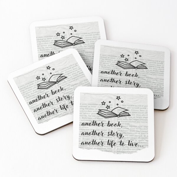 Item preview, Dark Academia Bookworm Quote Reader designed and sold by danaJG.