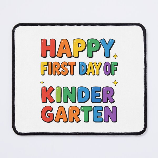 Item preview, happy first day of kindergarten designed and sold by CHRIS0008.