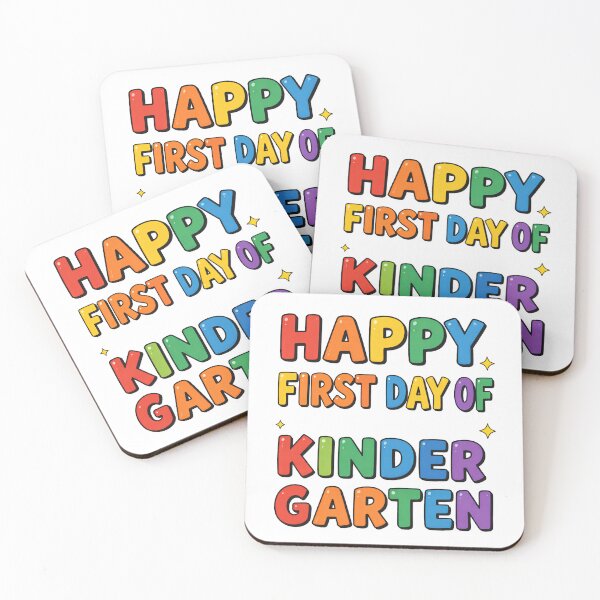 Item preview, happy first day of kindergarten  designed and sold by CHRIS0008.