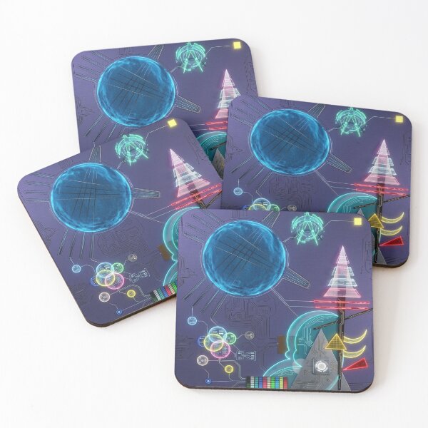Item preview, Violet and Green - Reimagining Kandinsky designed and sold by GiroScience.