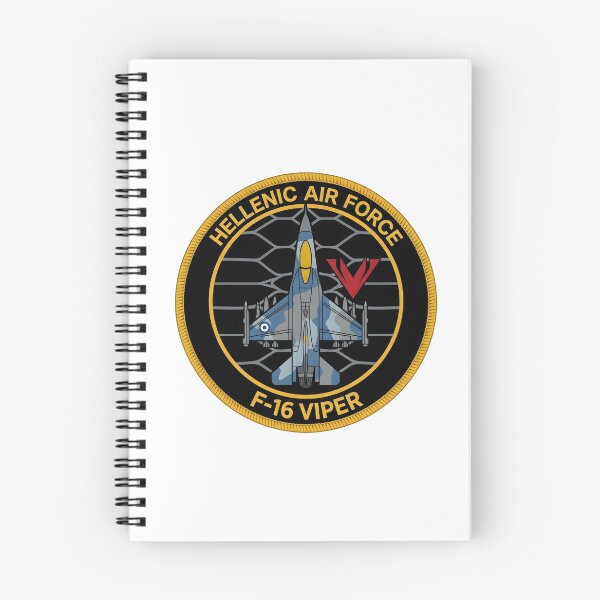 Item preview, Hellenic Air Force F-16 Viper Military Patch designed and sold by CharlieDesings.
