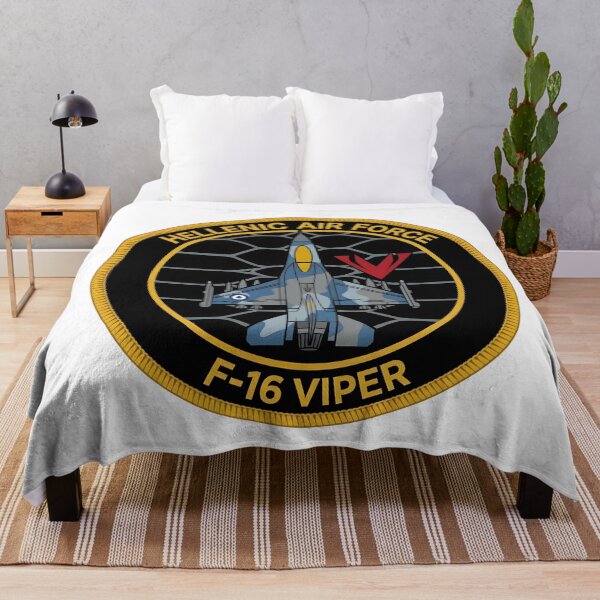 Item preview, Hellenic Air Force F-16 Viper Military Patch designed and sold by CharlieDesings.