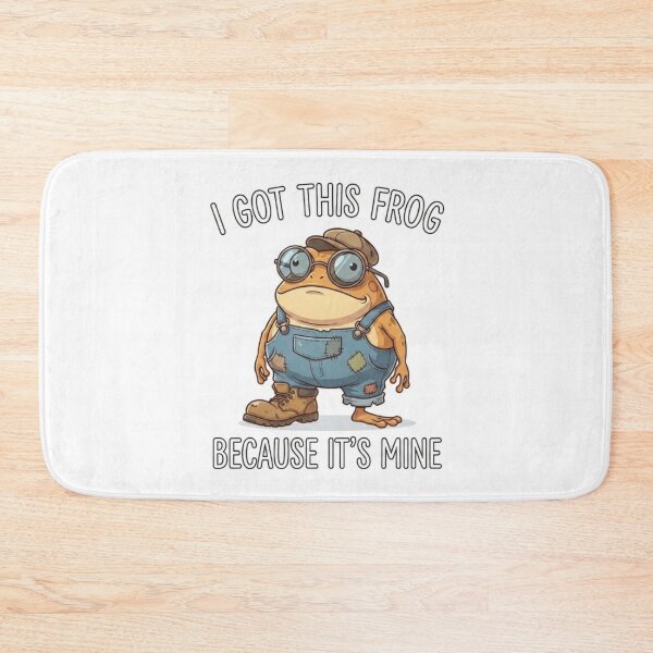 Item preview, I Got This Frog Because It's Mine Funny Cottagecore Toad designed and sold by My-Hoodies.