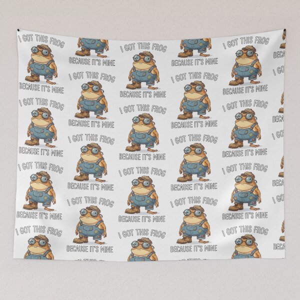Item preview, I Got This Frog Because It's Mine Funny Cottagecore Toad designed and sold by My-Hoodies.