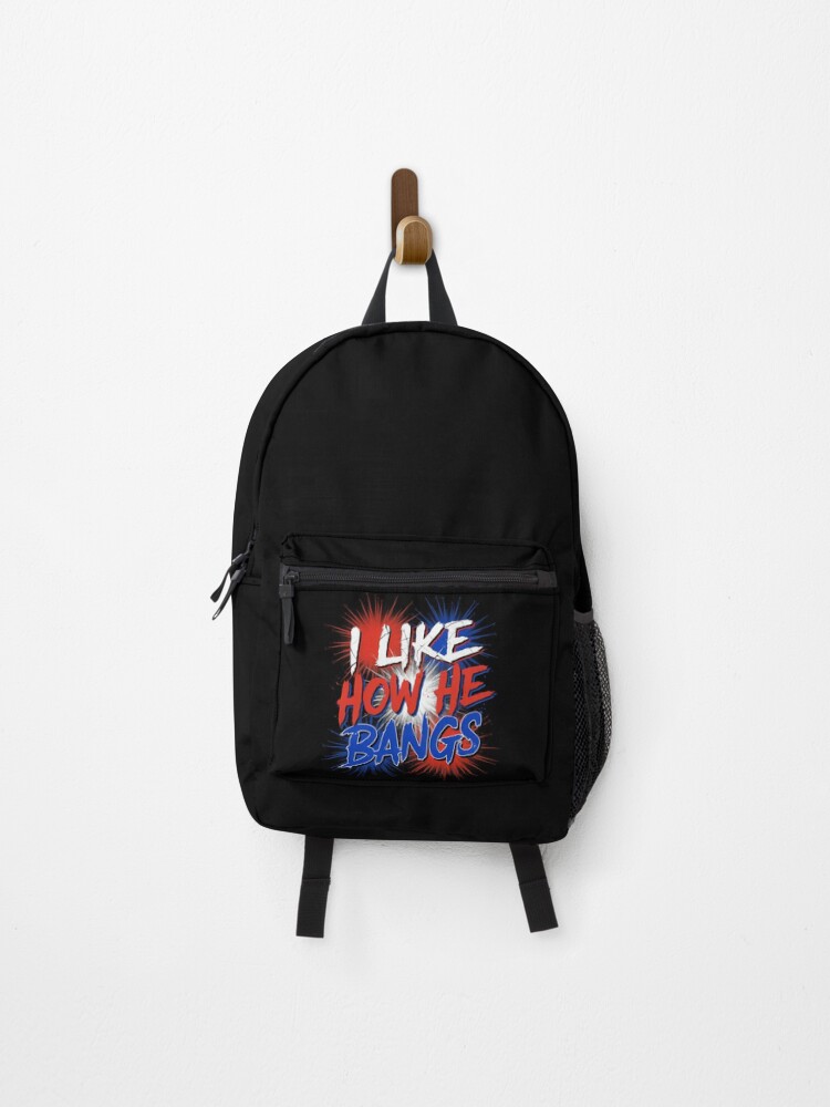 Thumbnail 1 of 3, Backpack, I Like How He Bangs designed and sold by Naitsebas.
