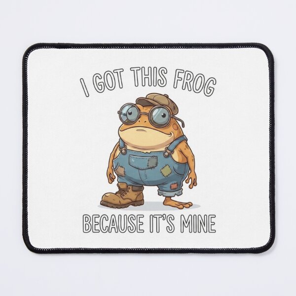 Item preview, I Got This Frog Because It's Mine Funny Cottagecore Toad designed and sold by My-Hoodies.