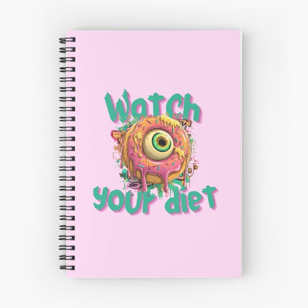 Item preview, Watch Your Diet Funny Nutritionist Joke Literal Pun designed and sold by illeN-Art-World.