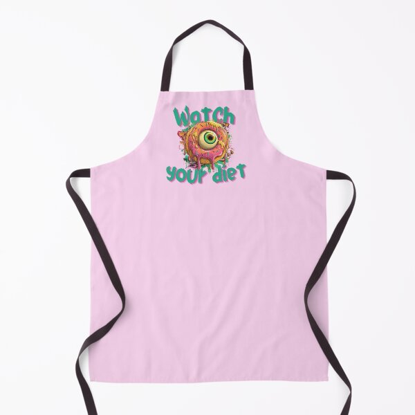 Item preview, Watch Your Diet Funny Nutritionist Joke Literal Pun designed and sold by illeN-Art-World.