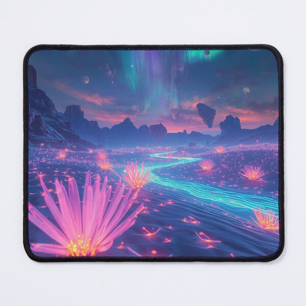 Item preview, Prism Bloom Desert Alien Fantasy Landscape Beyond Pandora designed and sold by Luminous Wilds.