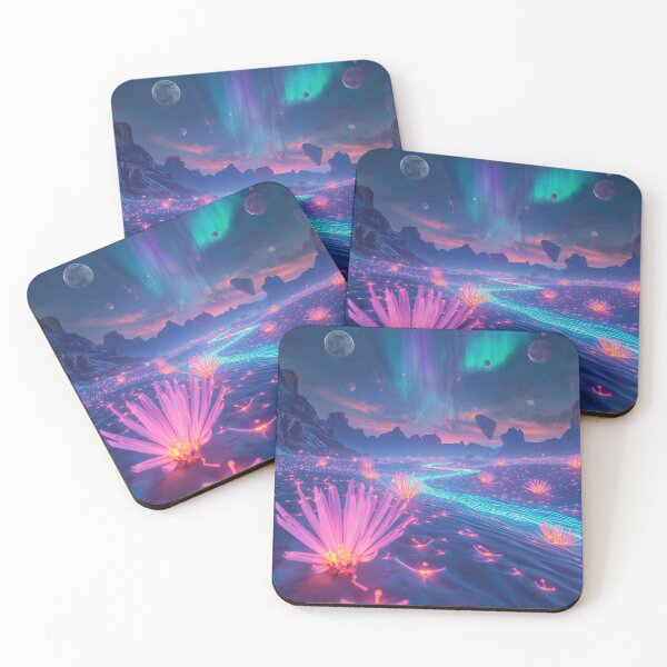 Item preview, Prism Bloom Desert Alien Fantasy Landscape Beyond Pandora designed and sold by Luminous Wilds.