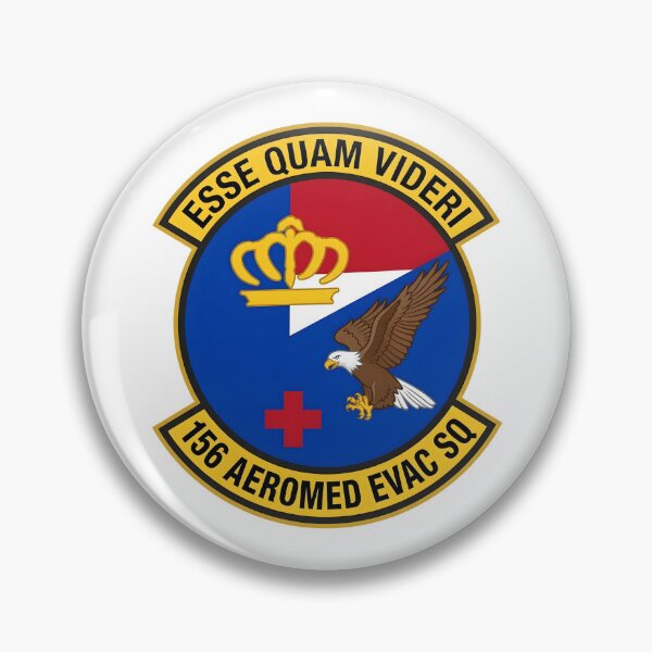 Item preview, 156th Aeromedical Evacuation Squadron Military Insignia designed and sold by CharlieDesings.