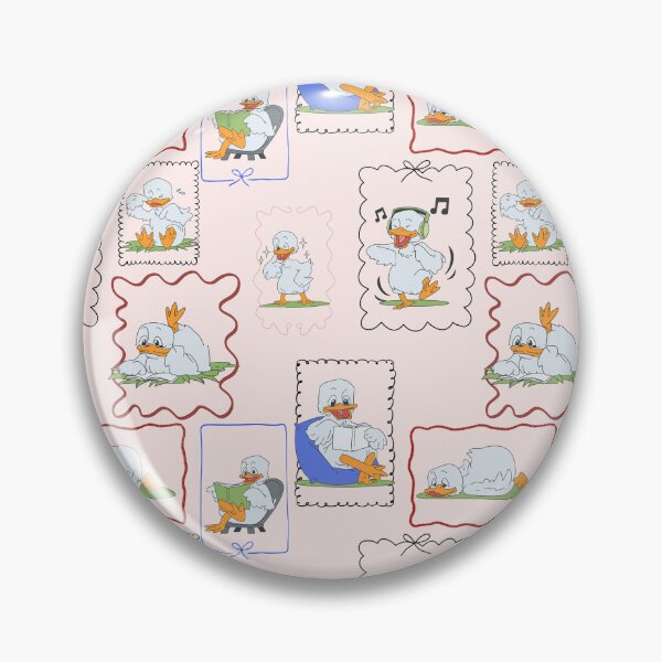 Item preview, Duck Doodle Frame Collage – Cute Animal Illustration Design designed and sold by Creations by lyne.