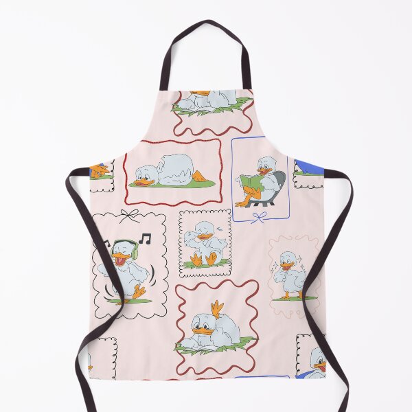 Item preview, Duck Doodle Frame Collage – Cute Animal Illustration Design designed and sold by Creations by lyne.