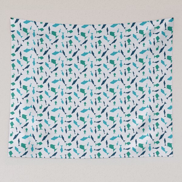 Item preview, Fishes on White designed and sold by Qousqoza7.