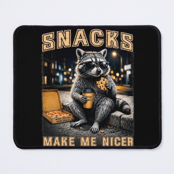 Item preview, Snacks Make Me Nicer designed and sold by Zbixu.