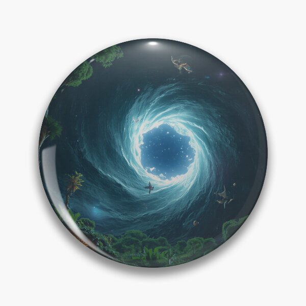Item preview, Wormhole Root Forest Alien Fantasy Landscape Beyond Pandora designed and sold by Luminous Wilds.