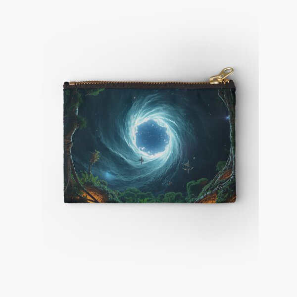 Item preview, Wormhole Root Forest Alien Fantasy Landscape Beyond Pandora designed and sold by Luminous Wilds.