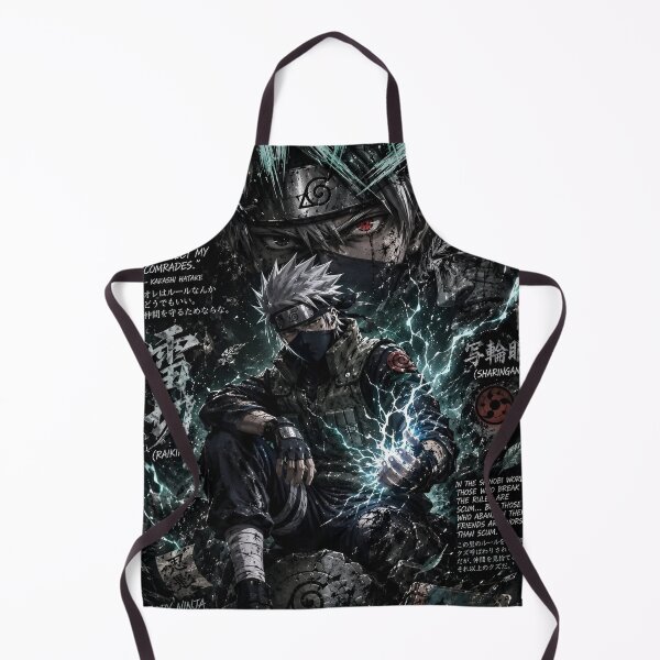 Item preview, Masked Lightning Ninja Warrior | Dark Anime Shinobi Art Poster designed and sold by Dyan4.