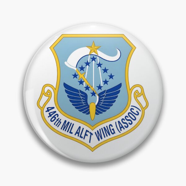 Item preview, 446th Military Airlift Wing Military Insignia designed and sold by CharlieDesings.