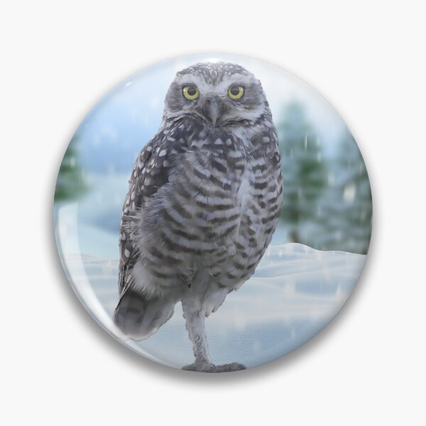 Item preview, Owl doing a photo shoot in snow designed and sold by Inspired Arts.