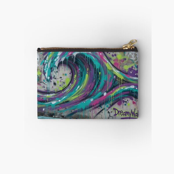 Item preview, Neon Coastal Graffiti Wave by DreamyWallVibes designed and sold by DreamyWallVibes.